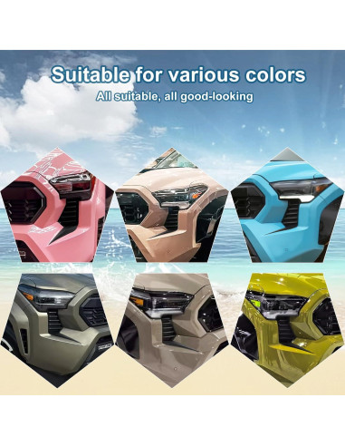 Parche Decorativo Rejilla Frontal RAVOTOM para Toyota Tacoma 2024 2025