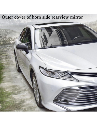 Cubierta Espejo Lateral Rifoda Toyota Camry 2018-2025 ABS 4Pcs
