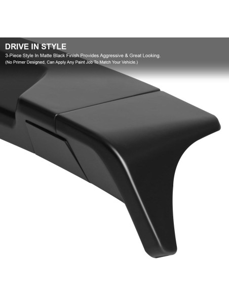 Spoiler de Techo Matte Black SPEC-D para Toyota Tacoma 2016-2022