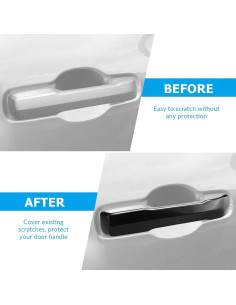 Cubiertas de Manija de Puerta DLOVEG para Toyota Tundra 2022-2025 2