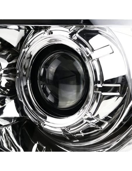 Faros Proyector Cromados Spec-D Tuning para Toyota Tundra 2007-2013 y Sequoia 2008-2017