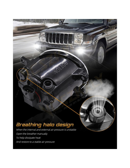 Conjunto de Luces Antiniebla VCSZKXLY para Toyota Highlander 2014-2019