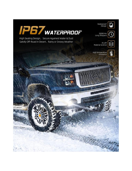 Conjunto de Luces Antiniebla VCSZKXLY para Toyota Highlander 2014-2019