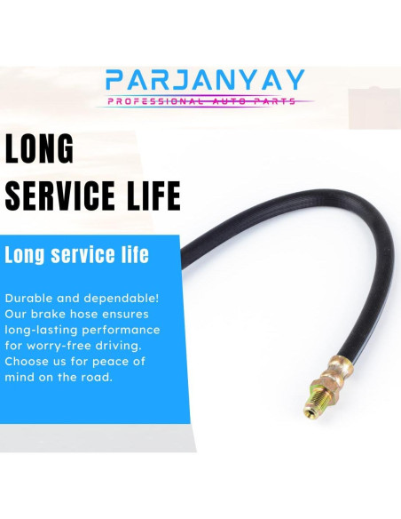 Kit de mangueras de freno hidráulico Parjanyay para Toyota