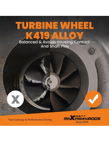 Turbo Turboalimentador maXpeedingrods CT16V para Toyota 3.0L