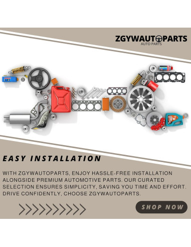 Mangueras de Freno Delanteras ZGYWAutoParts para Toyota Hilux y Tacoma