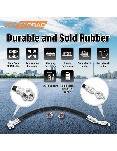 Manguera de Freno Hidráulica YCQTaoBao para Toyota Hilux/Tacoma