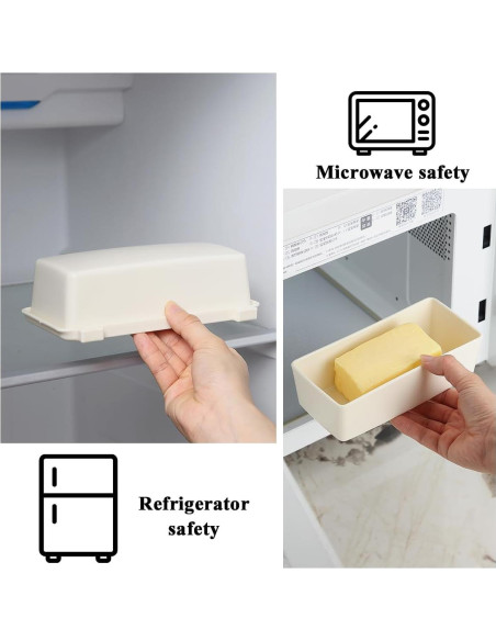 Caja de Mantequilla con Tapa Kyraton y Espátula Acero Inoxidable