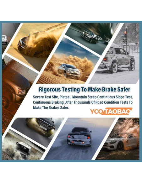 Juego de Pastillas de Freno Delanteras YCQTaoBao para Toyota