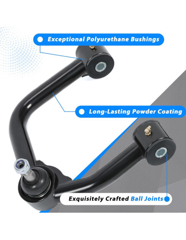 Control de Brazo Superior Ajustable KUAFU para Toyota Tacoma 2004-2023