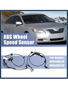 Par de Sensores de Velocidad ABS INFINAUTO para Toyota Hilux 2015-2022 2