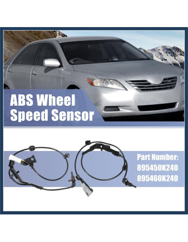 Par de Sensores de Velocidad ABS INFINAUTO para Toyota Hilux 2015-2022