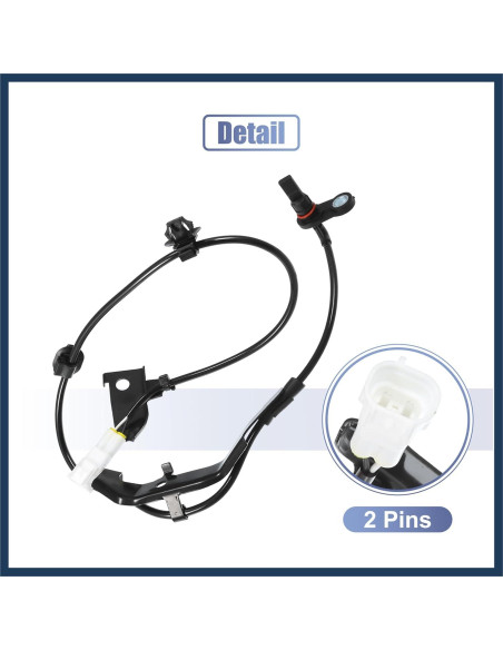 Par de Sensores de Velocidad ABS INFINAUTO para Toyota Hilux 2015-2022