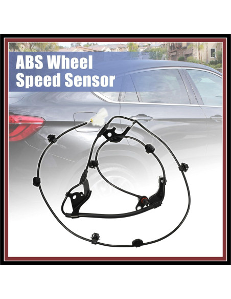 Sensor de Velocidad ABS Frontal Derecho Hihaha para Toyota Hilux 2015-2022