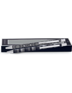 Conjunto bolígrafo y lápiz mecánico Vera Bradley Medallón 2