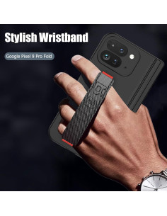 Funda Google Pixel 9 Pro Fold Clatoxi con Soporte y Protector HD 2