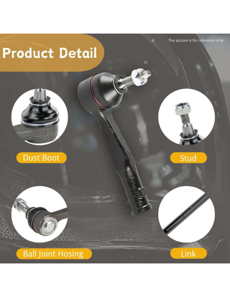 Extremo de barra de dirección GZTianSai para Toyota Hilux 2005-2015