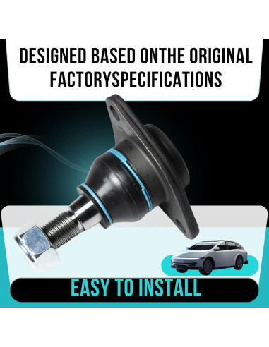 Articulación de Bola de Suspensión Inferior Delantera HZGEBTECH para Toyota Hi-Lux y Pickup 1972-1983