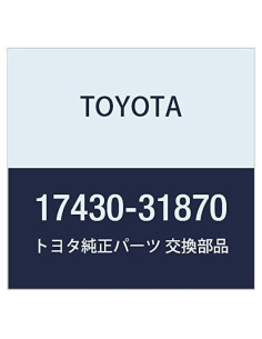 Tubo de Escape Original Toyota 17430-31870 - 5.9 kg