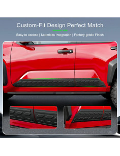 Kit de Moldura de Puerta xipoqix para Toyota 4Runner 2025 - 4 Piezas TPE 2