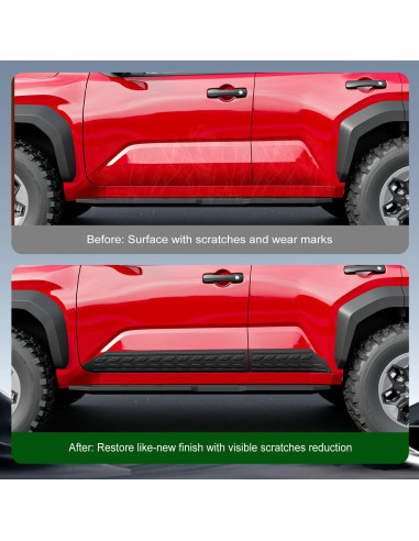 Kit de Moldura de Puerta xipoqix para Toyota 4Runner 2025 - 4 Piezas TPE