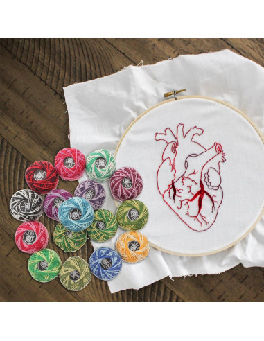 Kit de Fabricación de Pulseras Beavorty 16 Hilos Algodón