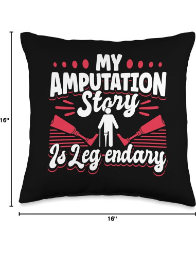 Almohada Decorativa Vintage 40x40 cm JM0 - Historia de Amputación