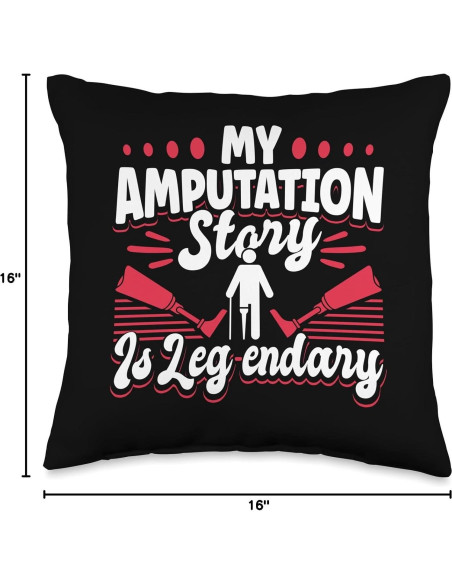 Almohada Decorativa Vintage 40x40 cm JM0 - Historia de Amputación