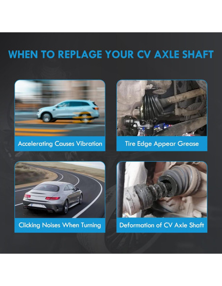 Conjunto Eje CV Frontal Carock para Toyota Corolla 2003-2008