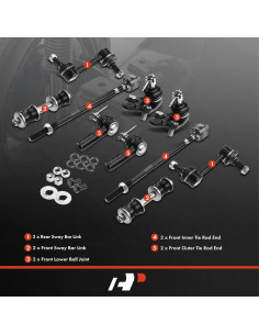 Conjunto de Suspensión A-Premium para Toyota Corolla 1988-1992 2