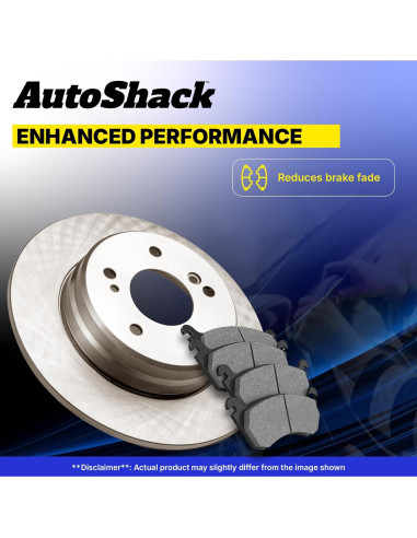 Kit de Freno Frontal Auto Shack para Toyota Corolla 2003-2008