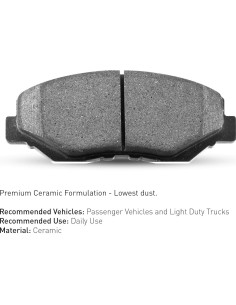 Pastillas de Freno Cerámicas Delanteras R1 Concepts para Toyota 2