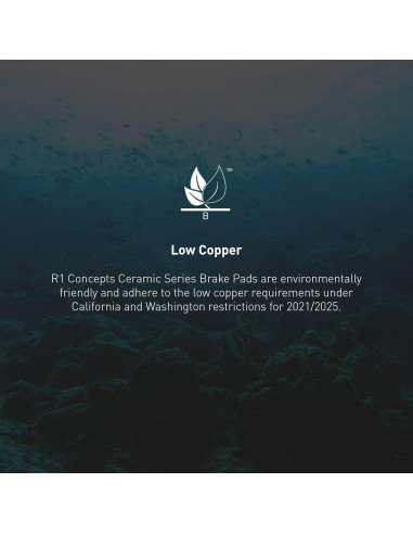 Pastillas de Freno Cerámicas Delanteras R1 Concepts para Toyota