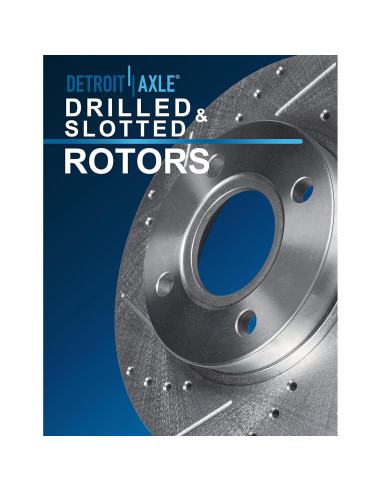 Kit de Frenos Delanteros Detroit Axle para Toyota Corolla 93-97