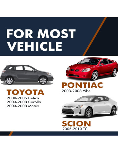 Discos de freno delanteros PM Auto para Toyota Corolla 2003-2008