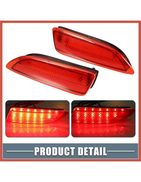 Luz de freno de niebla trasera LED ACROPIX para Toyota Corolla 2011-2013