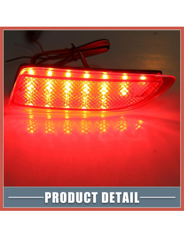 Luz de freno de niebla trasera LED ACROPIX para Toyota Corolla 2011-2013