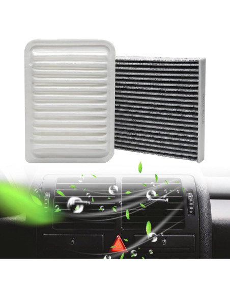 Filtro de Aire Motor y Cabina WZXIGGS 87139-07010 17801-21050