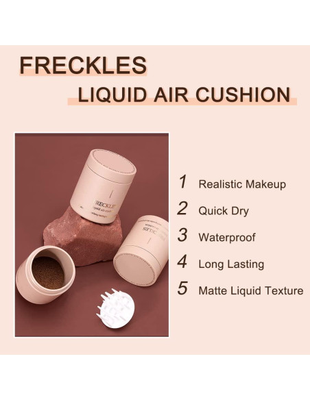 Sello de Pecas Líquido Erinde Chocolate 30g - Natural y Impermeable