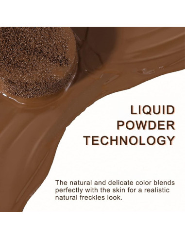 Sello de Pecas Líquido Erinde Chocolate 30g - Natural y Impermeable