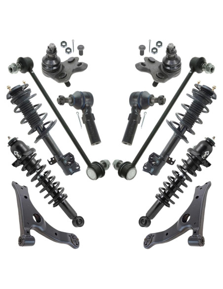 Kit de Dirección y Suspensión Delantera y Trasera AM Autoparts Toyota Corolla 2014-2019