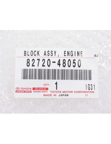 Bloque Asm Motor Original Toyota 82720-48050 0.68 kg