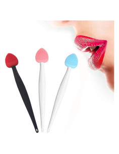 Cepillo Exfoliante de Silicona para Labios - 3 Colores