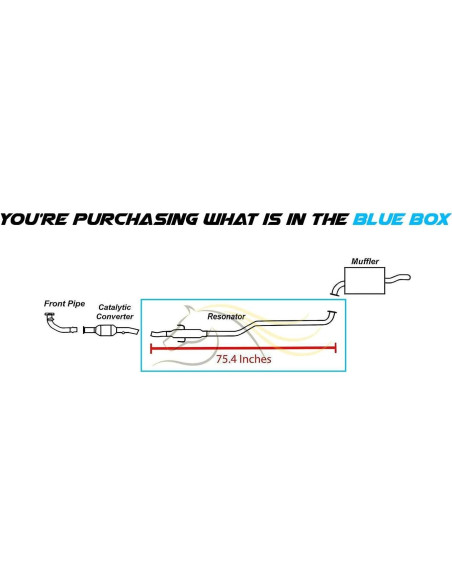 Tubo de Resonador Acero Inoxidable Escape Northeastern 1.8L
