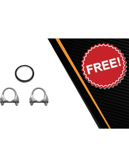 Tubo de Resonador Acero Inoxidable Escape Northeastern 1.8L