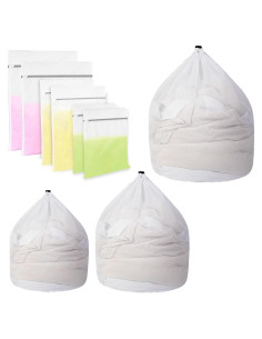 Bolsas de Lavandería de Malla Britier - 9 Paquete y 6 Tamaños