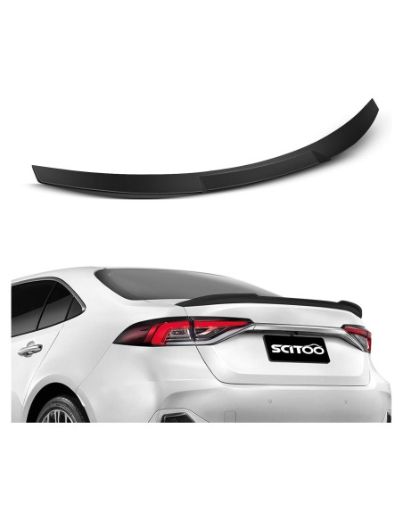 Alerón Trasero SCITOO para Toyota Corolla 2020-2021 Ajustable