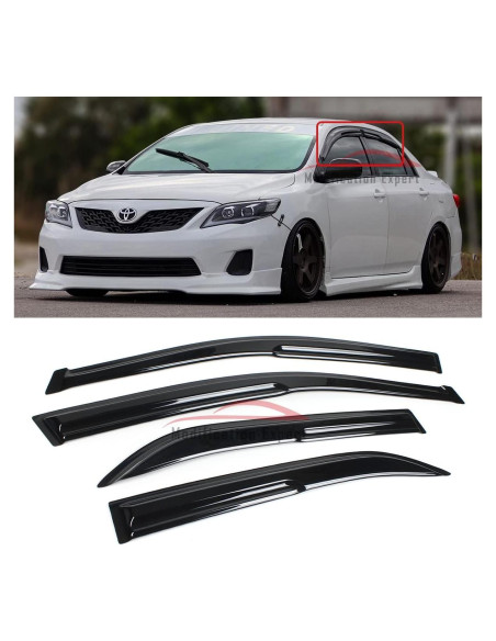 Viseras de Ventana Ahumadas S.H. para Toyota Corolla 2009-2013
