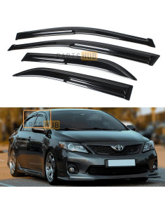 Viseras de Ventana Ahumadas S.H. para Toyota Corolla 2009-2013 2