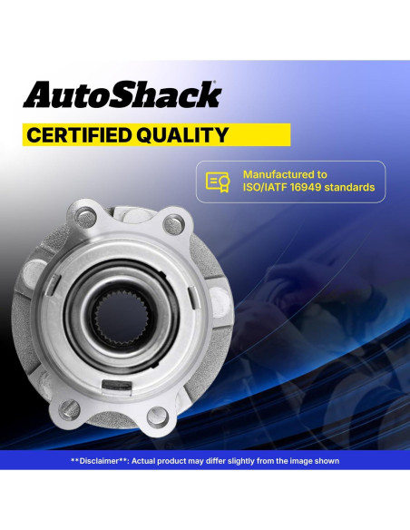 Rodamientos de Cubo de Rueda Trasera AutoShack para Toyota